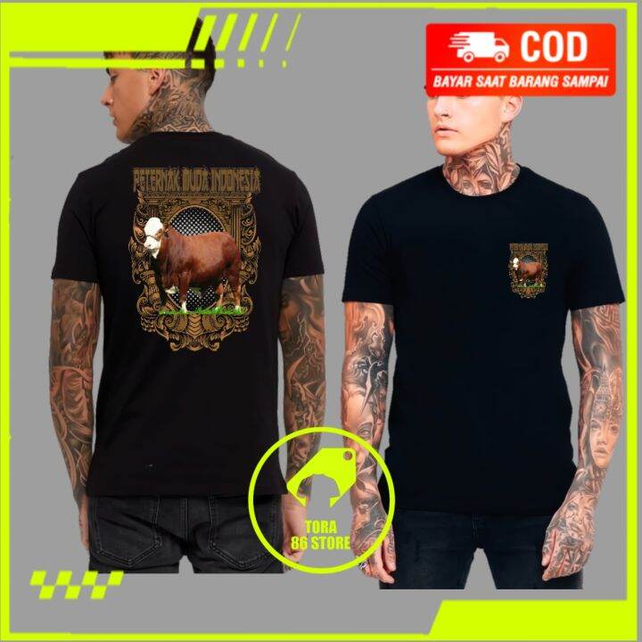 Kaos Sapi Peternak Muda Indonesia Lazada Indonesia