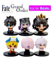 โมเดล Fate/Grand Order เฟท/แกรนออเดอร์ เซ็ท6ตัว ขนาด6cm.