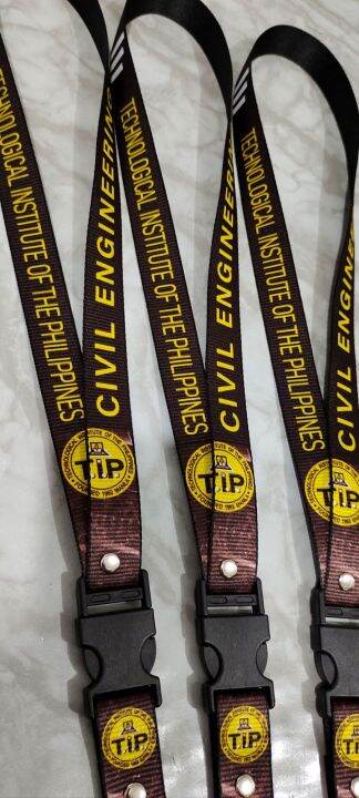 TIP CIVIL ENGINEERING ID LACE LANYARDS | Lazada PH