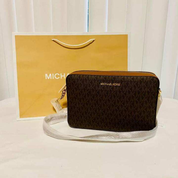 Original MK Jet Set LG EW Crossbody Lazada PH