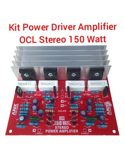 Kit Power Amplifier OCL 150 Watt Stereo | Lazada Indonesia