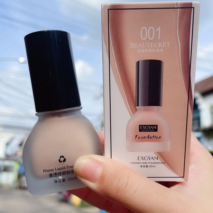 รองพื้นบีบีครีมกันน้ําให้ความชุ่มชื้นติดทนนาน30ml-ปกปิดรูขุมขนและปรับสีผิวให้กระจ่างใส-ให้ความชุ่มชื้นและควบคุมความมันทำให้ผิวเรียบเนียนขึ้น