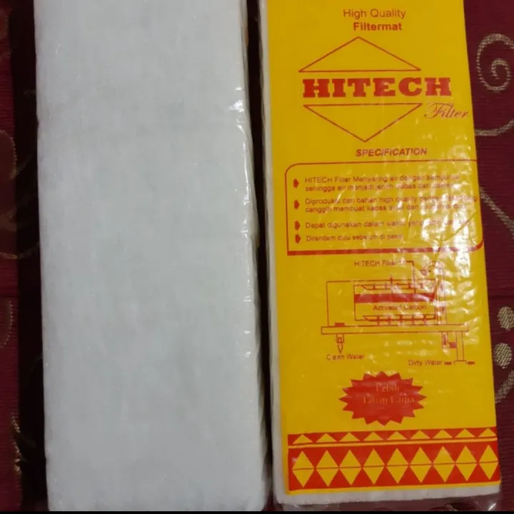 Kapas Filter Aquarium Premium Bahan Tebal Rapat Awet Lazada Indonesia