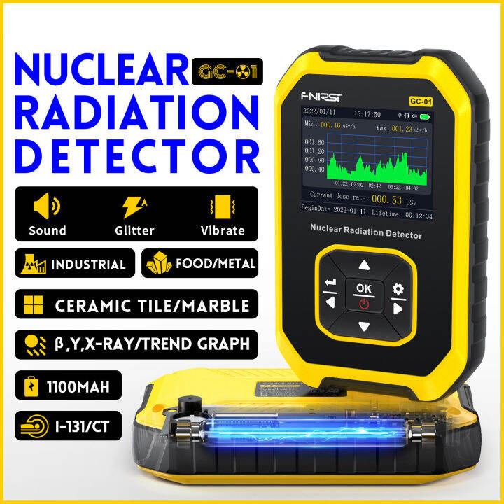 Nuclear Radiation Detector Professional Marble Radioactive Radiation Ionization Personal Dose