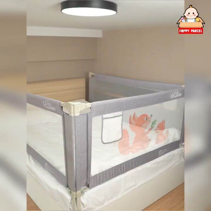 [6th Gen] [Hushbee] Anti Fall Baby Bed Fence Baby Bed Guard Baby Rail