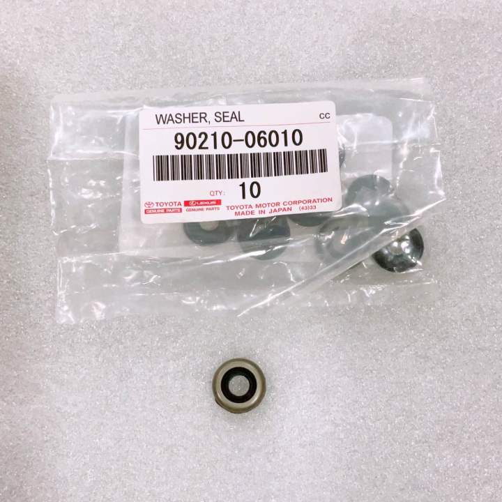 ยางรองสกรูฝาวาล์ว-toyota-ae100-111-ไฮท็อค-โซลูน่า-เครื่อง4-5afe-7afe-เครื่อง1-2jz-ของแท้ๆเบิกห้าง-100