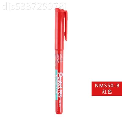 Pentel pentel ของญี่ปุ่นปากกามาร์กเกอร์ nms50มม. สำหรับพื้นผิวของสินค้าใดๆ