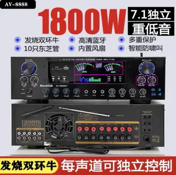 Professional Karaoke Home Power Amplifier with USB Fixed Resistance  Amplifier - China Amplifier and Power Amplifier price
