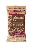 (Free shipping) Harvest Box ALMOND LATTE supersized 135 g ฮาร์เวส บ็อกซ์ อัลมอนด์ ลาเต้ ขนาดจัมโบ้ 135 กรัม