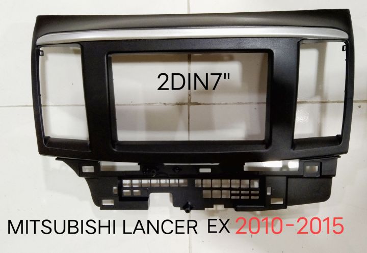 หน้ากากวิทยุ-mitsubishi-lancer-ex-forte-ปี2010-2016-สำหรับเปลี่ยนเครื่องเล่น2din7-18cm-หรือเครื่องเล่นจอ-android-7