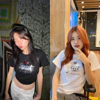 Sweet heart? | เสื้อcrop เสื้อเบบี้ที เสื้อbabytee เสื้อmetallic | TWINYSIBLINGS