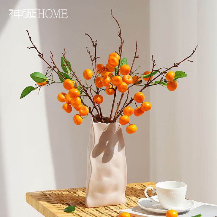 Small Kumquat Artificial Flower Living Room Decoration Indoor