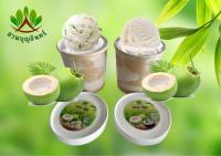 ไอศครีมมะพร้าว กับ ไอศครีม มะพร้าว รวมมิตร ( 2ถ้วย ขนาด 16 oz) ice cream coconut and coconut mixed(set of 2 cups 16 oz)