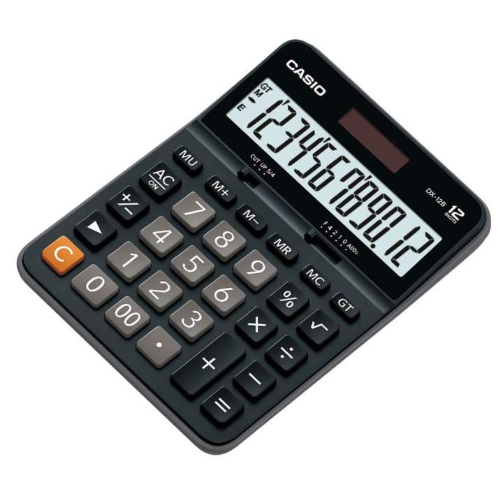 casio-calculator-เครื่องคิดเลข-รุ่น-dx-12b-สีดำ