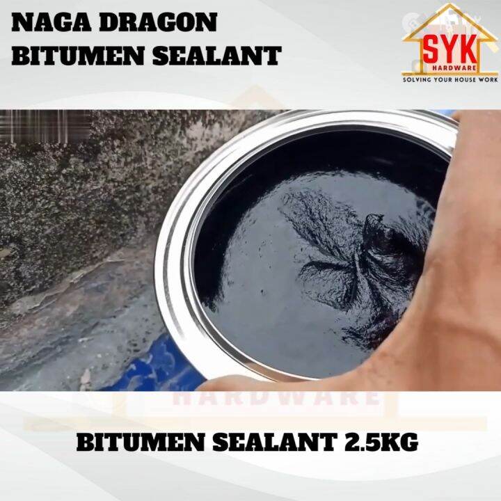 SYK Naga Dragon Bitumen Sealant 2.5kg Industrial Adhesive Sealing ...