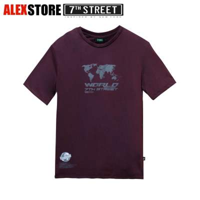 เสื้อยืด 7th Street (ของแท้) รุ่น WOS020 T-shirt Cotton100%