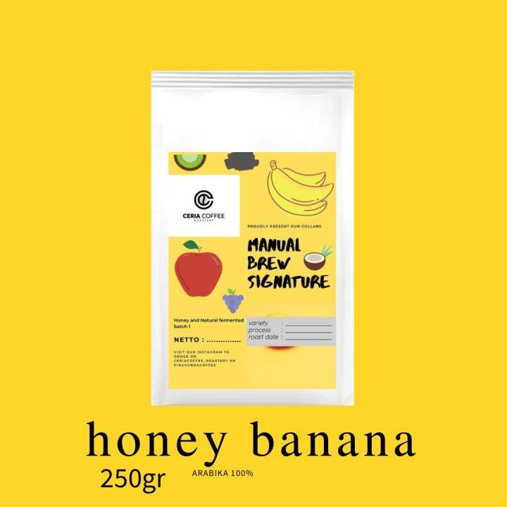 KOPI HONEY BANANA 250gr Lazada Indonesia