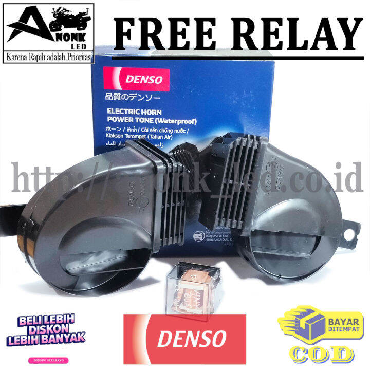 Klakson Denso Keong Motor Mobil Waterproof / Klakson Denso model Keong