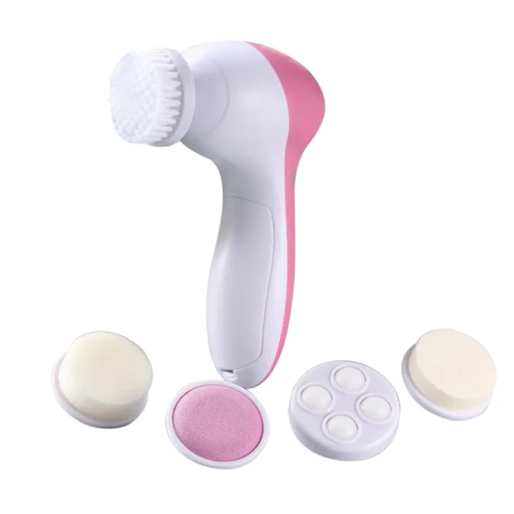5 in 1 beauty care massager battery operated facial brush Lazada PH