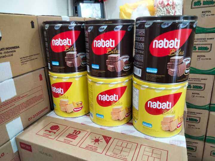 Nabati Wafer Kaleng Coklat Keju 