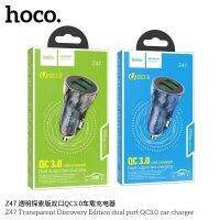 HOCO Z47A Car charger PD30W+QC3.0 หัวชาร์จในรถยนต์ พร้อมสาย Type-c to L / Type-c to type-c