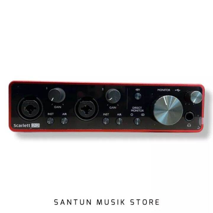 Focusrite Scarlett 2i2 3rd 3gen Third Generation Lazada Indonesia