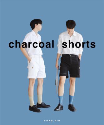 "CHAM.HIM" Charcoal shorts