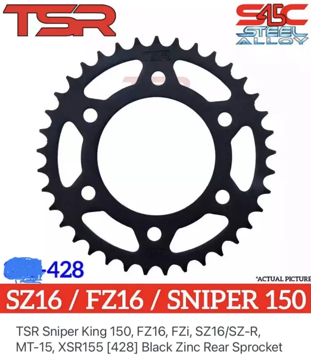 YAMAHA FZ16/SZ16/SNIPER 150 SPROCKET 42T TSR/43T TSR/41T/38T/40T