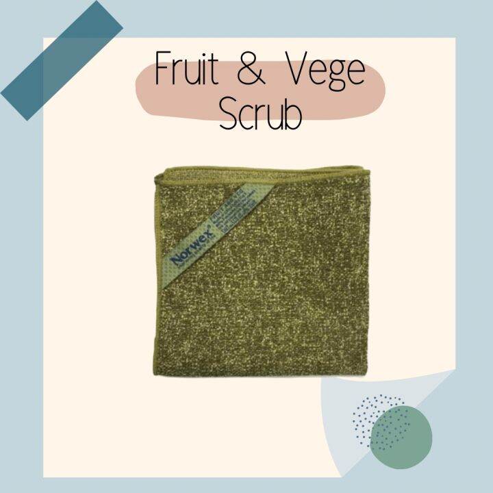 Norwex Fruit & Veggie Scrub Cloth Lazada