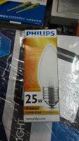 หลอดไฟ Philips standard candle 25w