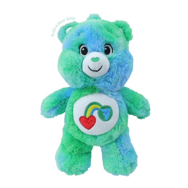 aus-ตุ๊กตาแคร์แบร์ออสเตรเลีย-สินค้าใหม่-i-care-bear-น้องรักษ์โลก-รุ่นตัวเล็ก-ผลิตจากขวดรีไซเคิล-7-ขวดสินค้าแท้