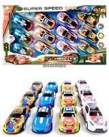 เช็ทรถเหล็ก Super Speed Car 12 pcs. รถแข่ง 12 คัน สุดเท่ มีรถแข่งให้แบบครบเช็ทจุใจ น่าสะสมมากค่ะ