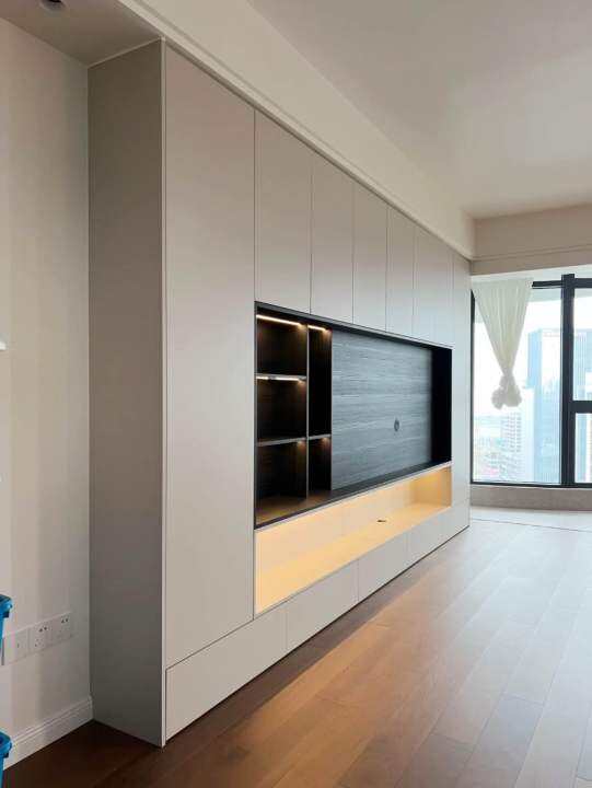 【Pro One Project】TV Console/ Feature Wall/ Living Room Renovation