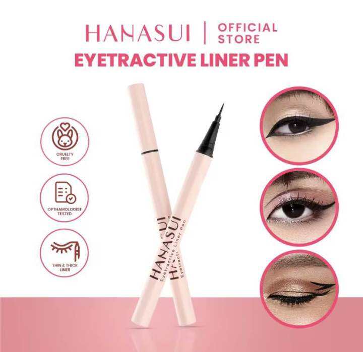 Hanasui Eyetractive Liner Pen Eyeliner Lazada Indonesia