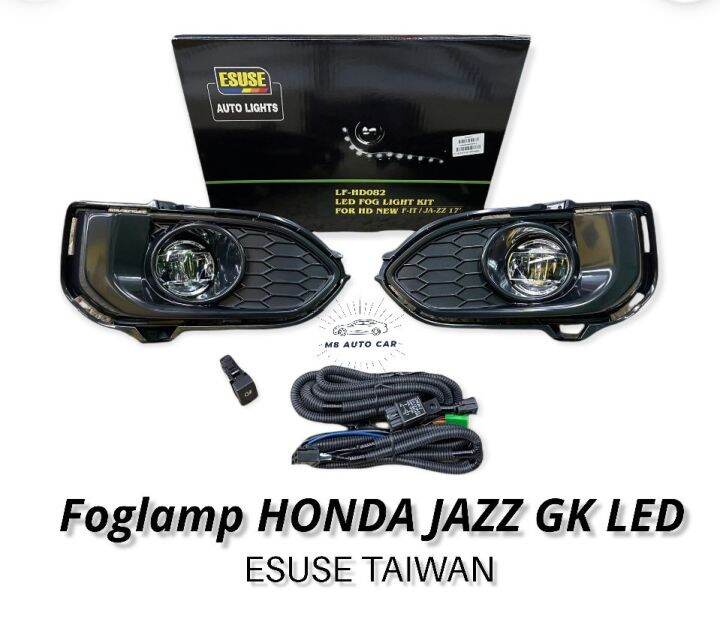 ไฟตัดหมอก-jazz-gk-led-2017-2018-2019-2020-ไฟสปอร์ตไลท์-ฮอนด้า-แจ๊ส-foglamp-jonda-jazz-gk-led-esuse