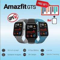 สมาร์ทวอทช์ Original  AMAZFIT GTS ,ตัวเรือนอลูมิเนียมอัลลอยด์,ระบบ BIO Track, มี GPS, ฟรี.! สาย+ฟิมล์ (รับประกันศูนย์ amazfit)