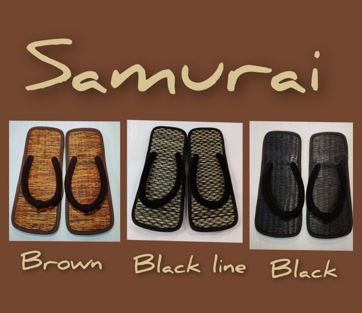 รองเท้าเสื่อธรรมชาติ-samurai-สไตล์ญี่ปุ่น-export