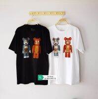 ??เสื้อยืดลายการ์ตูน tom and jerry (หมี)ลายใหม่ล่าสุด⚡by air drop⚡มีสีขาว สีดำ ใส่ได้ทั้งผู้ชายผู้หญิง มีไซส์ s m l XL