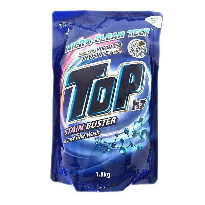 Top Liquid Detergent Stain Buster Refill Pack (1.8kg) Lazada