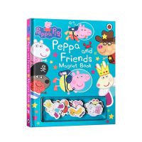 Peppa Pig : Peppa and Friends Magnet Book (Hardcover - ของแท้ พร้อมส่ง)