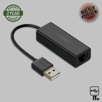 Converter USB 2.0 TO LAN UGREEN (30305) ประกัน 2Y ตัวแปลง มัลติพอร์ต แปลงสัญญาณภาพ ตัวแปลงสัญญาณ ขยายสัญญาณ อุปกรณ์เชื่อมต่อ ฮับ HUB เคเบิลสวิตซ์ แปลงสัญญาณ สายเชื่อม เเยกสัญญาณ ตัวกระจายสัญญาณ