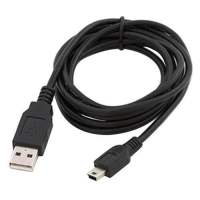 USB Cable Am to mini USB 5pin V2.0 สายยาว 3M (สีดำ)