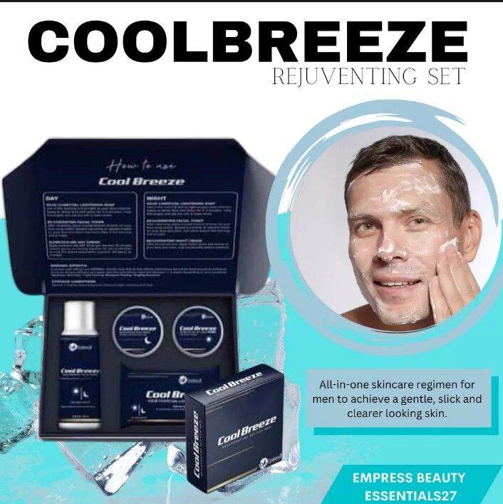 Cool Breeze Rejuvenating set for men Orginal Lazada PH