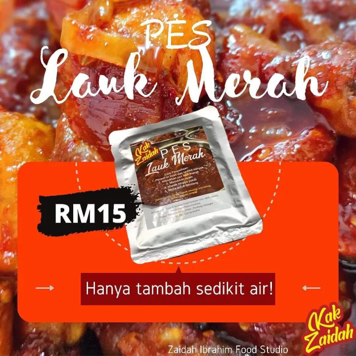 Pes Masakan Lauk Merah Expiry 3 10 2022 Lazada