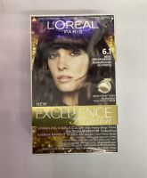 [1กล่อง] L’oreal Paris ลอรีอัล ปารีส เอกซ์เซลเล้นซ์ แฟชั่น ครีมเปลี่ยนสีผม 6.1 (สีบลอนด์เบจเข้มประกายหม่น) ครีมย้อมผม ผลิตภัณฑ์เปลี่ยนสีผม