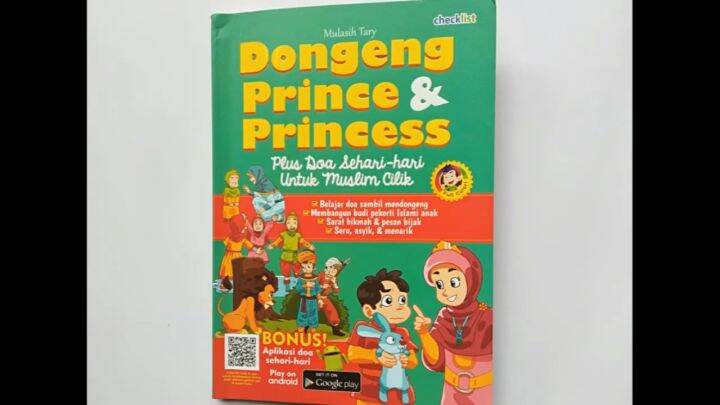 Buku Cerita Anak Islam Dongeng Prince & Princess Plus Doa Sehari-hari ...