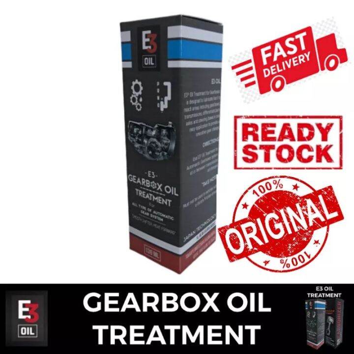 E3 GEARBOX OIL TREATMENT Penyelesaian Masalah Gearbox Kereta Auto Manual Cvt ATT Transmission