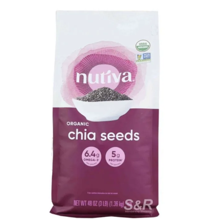 Nutiva Organic Chia Seeds 1.36kg Lazada PH