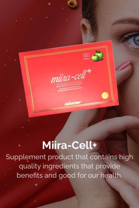 Miira-Cell Stem Cell, Plant Base Stem Cell, 24 Sachets | Lazada PH