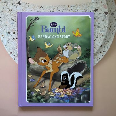 Disney   💘 Bambi 💘 READ-ALONG STORY  นิทานภาพ ปกแข็ง